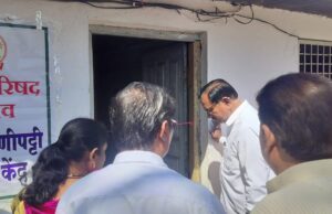 कर वसुली कार्यालय सुरू, पण रस्त्याचा प्रश्न कायम; प्रभाग ९ SBI कॉलोनीतील नागरिकांची नाराजी