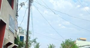 एकाच अवकाळी पावसाने एसबीआय कॉलनी, शेगाव येथील रस्त्यांची दयनीय अवस्था